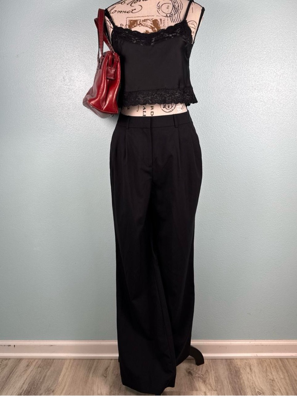 Brooks Brothers 100% Wool High Waisted Pleated Black Trousers Women’s Size 4